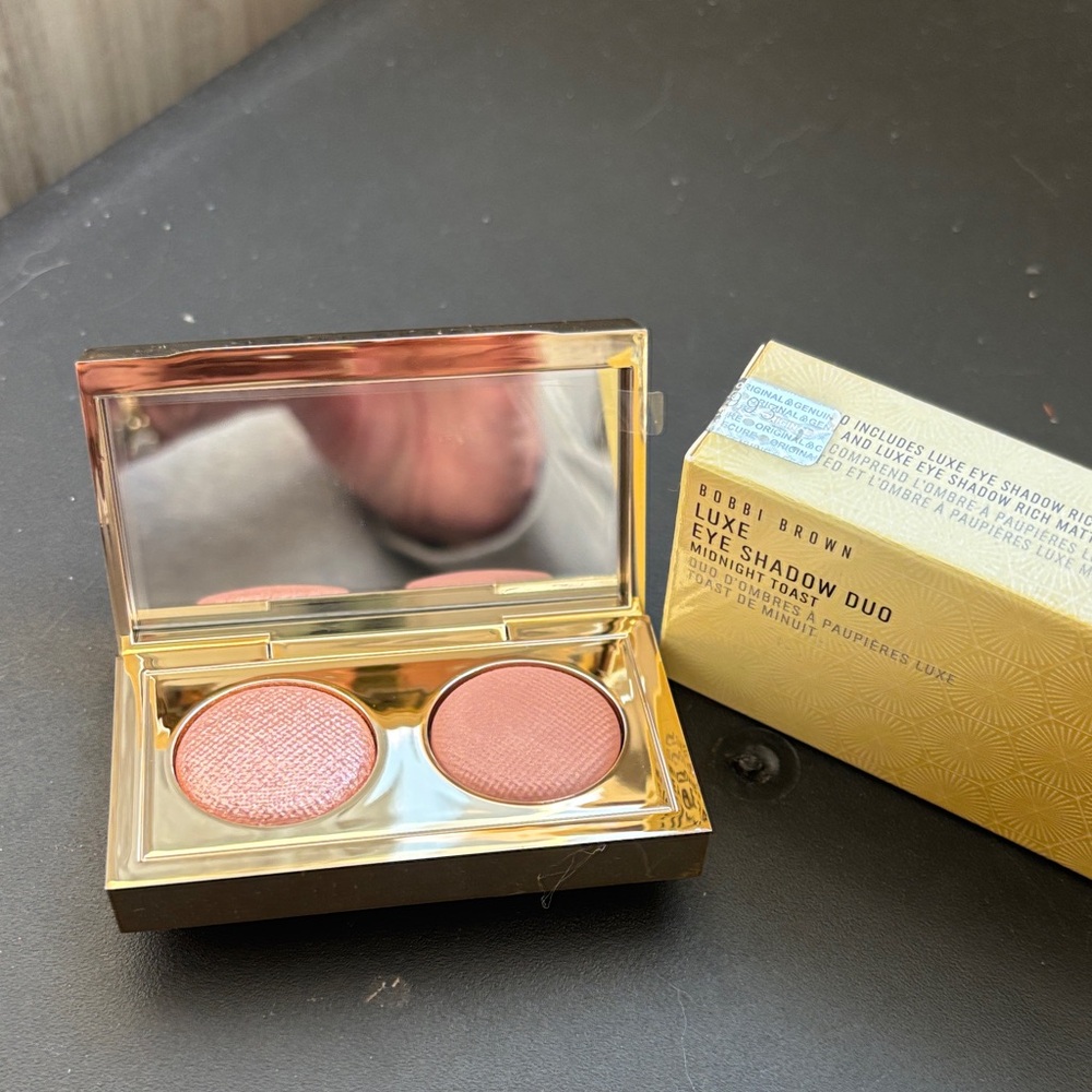 Bobbi Brown Luxe Eye Shadow Duo - Midnight Toast